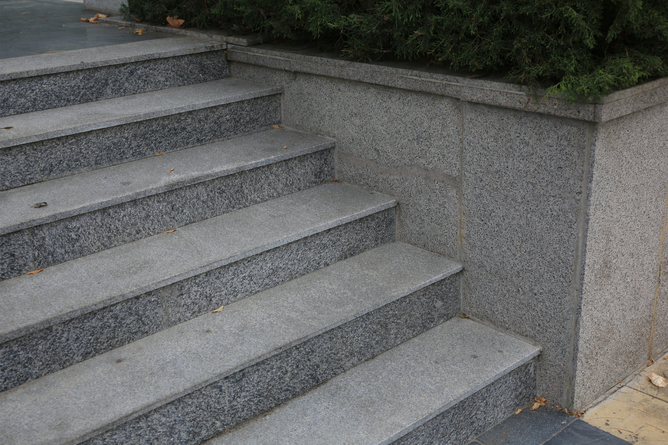 Concrete steps construction